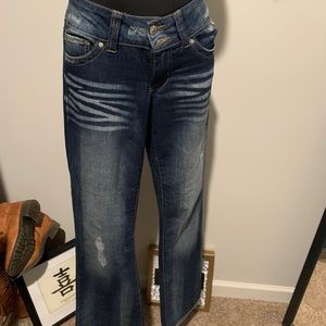 Boot cut jeans